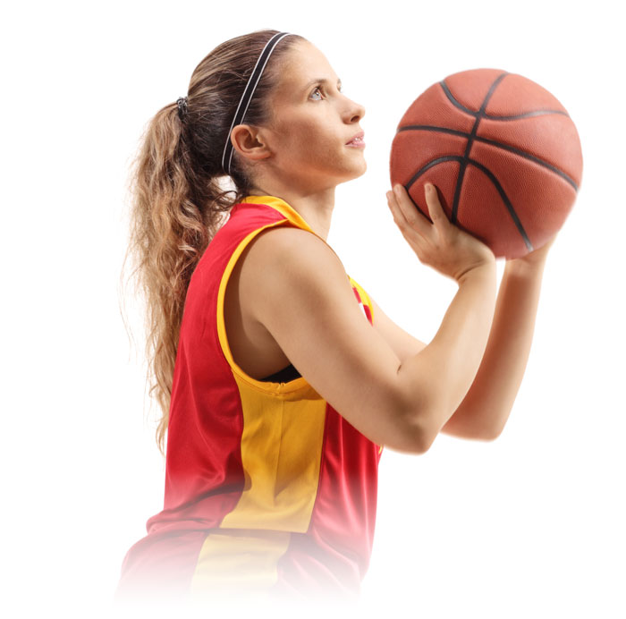 Girl-Holding-Basketball